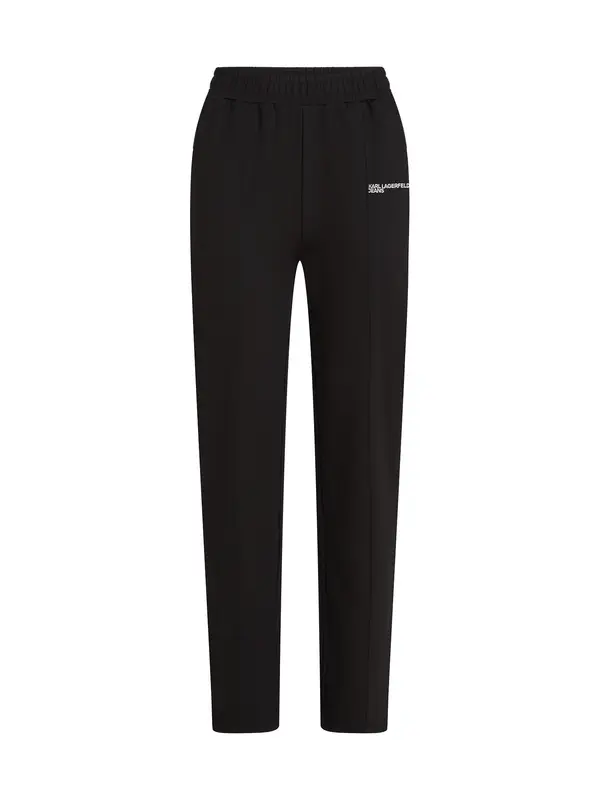 KARL LAGERFELD JEANS KARL LAGERFELD JEANS Hlače  črna / bela