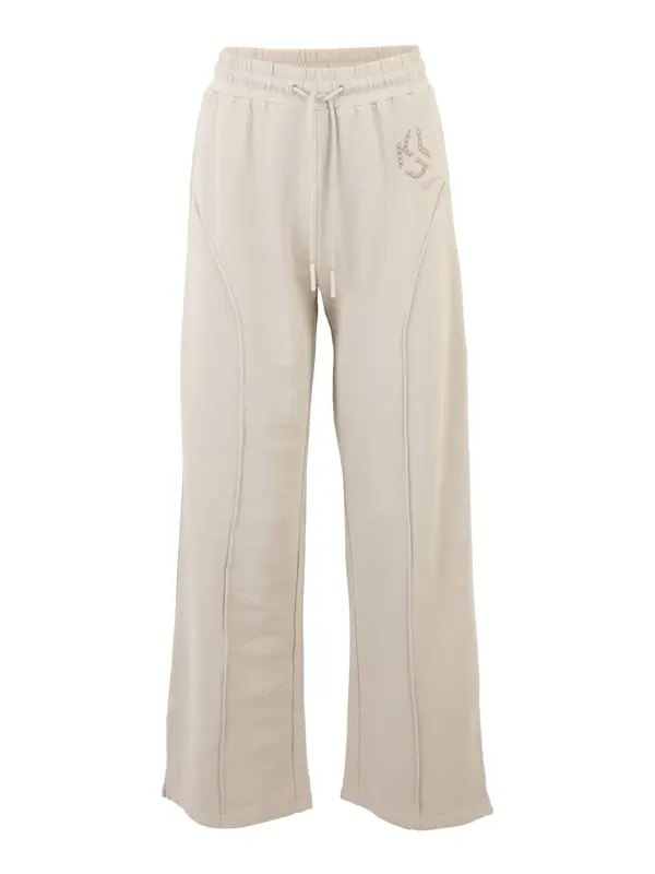 KARL LAGERFELD JEANS KARL LAGERFELD JEANS Hlače 'ESSENTIAL'  off-bela