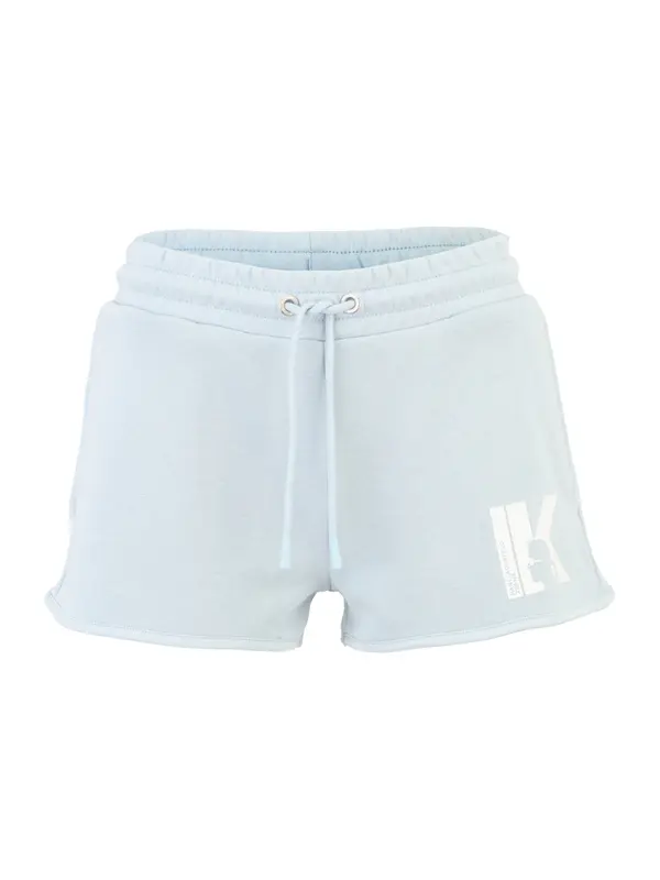 KARL LAGERFELD JEANS KARL LAGERFELD JEANS Hlače  svetlo modra / bela