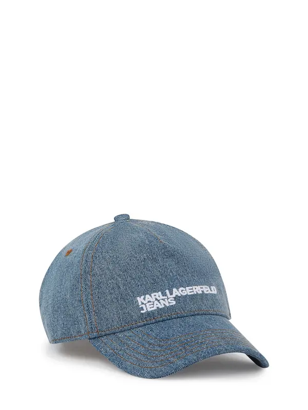 KARL LAGERFELD JEANS KARL LAGERFELD JEANS Kapa  moder denim / bela