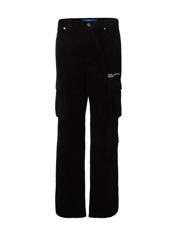 KARL LAGERFELD JEANS KARL LAGERFELD JEANS Kargo hlače  črna