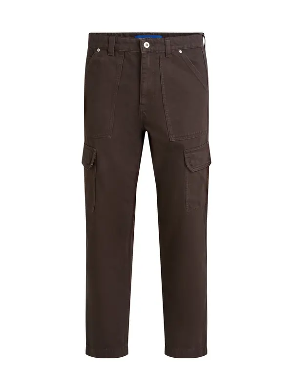 KARL LAGERFELD JEANS KARL LAGERFELD JEANS Kargo hlače  temno rjava