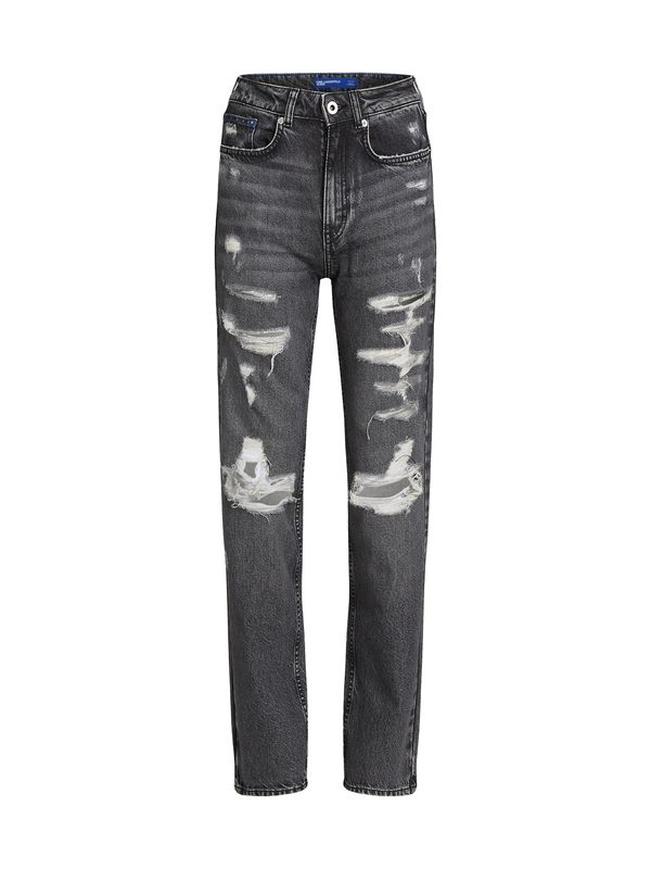 KARL LAGERFELD JEANS KARL LAGERFELD JEANS Kavbojke  črna / bela