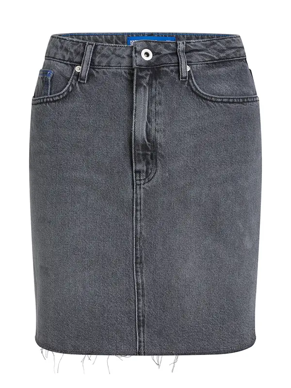 KARL LAGERFELD JEANS KARL LAGERFELD JEANS Krilo  azur / siv denim / črna