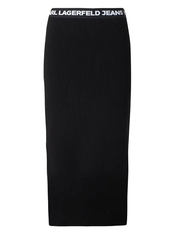 KARL LAGERFELD JEANS KARL LAGERFELD JEANS Krilo  črna / bela