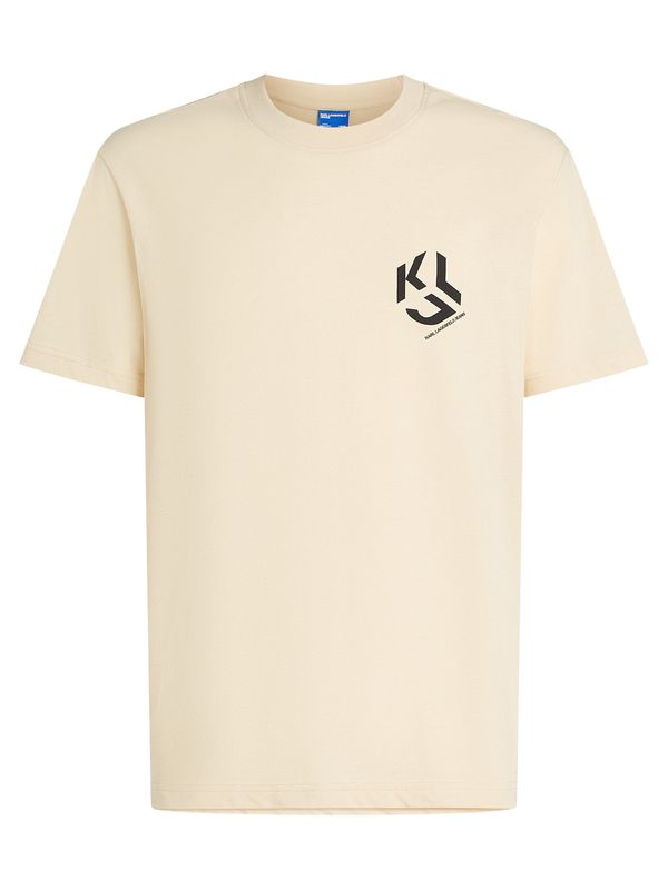 KARL LAGERFELD JEANS KARL LAGERFELD JEANS Majica  bež / črna