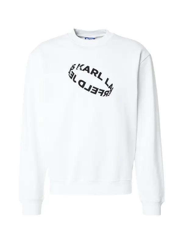 KARL LAGERFELD JEANS KARL LAGERFELD JEANS Majica  črna / bela