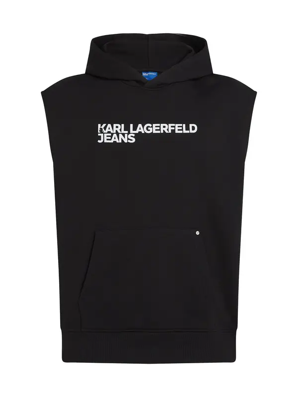 KARL LAGERFELD JEANS KARL LAGERFELD JEANS Majica  črna / bela