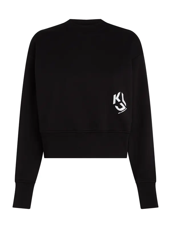 KARL LAGERFELD JEANS KARL LAGERFELD JEANS Majica  črna / bela
