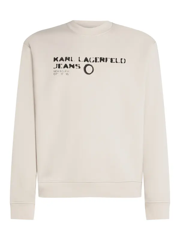 KARL LAGERFELD JEANS KARL LAGERFELD JEANS Majica  črna / bela