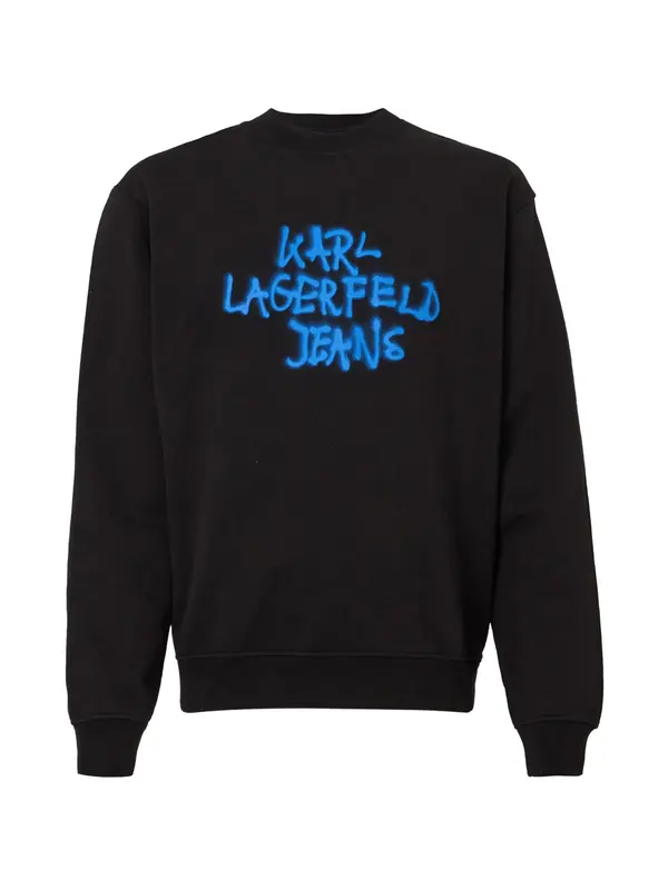 KARL LAGERFELD JEANS KARL LAGERFELD JEANS Majica  modra / črna