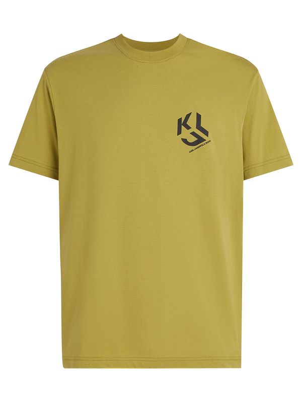 KARL LAGERFELD JEANS KARL LAGERFELD JEANS Majica  oliva / črna