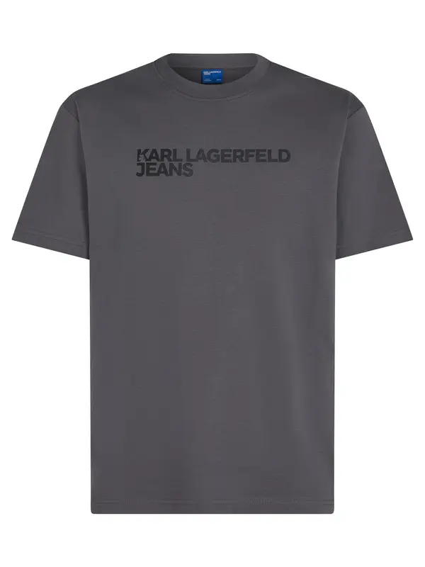 KARL LAGERFELD JEANS KARL LAGERFELD JEANS Majica  temno siva / črna