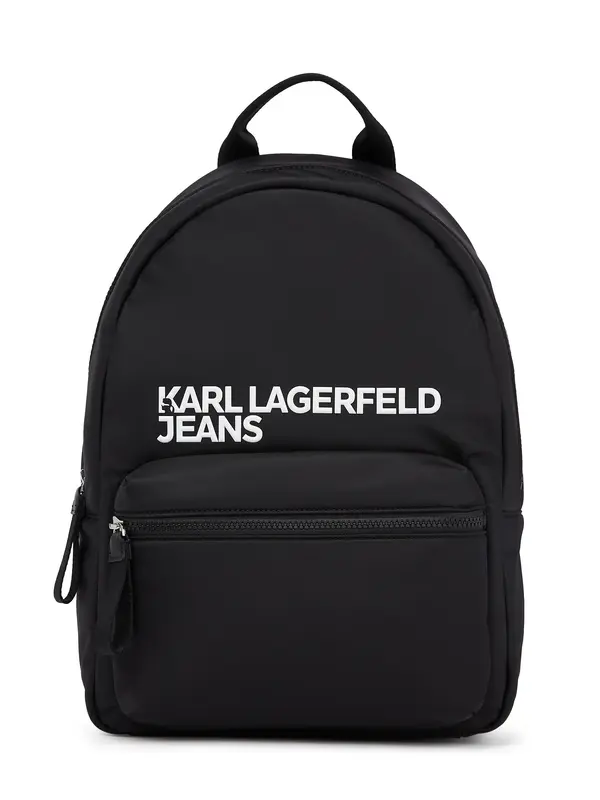 KARL LAGERFELD JEANS KARL LAGERFELD JEANS Nahrbtnik  črna / bela