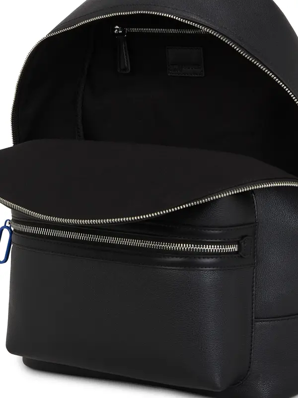 KARL LAGERFELD JEANS KARL LAGERFELD JEANS Nahrbtnik ' KLJ RUCKSACK MIT BOX-LOGO '  črna