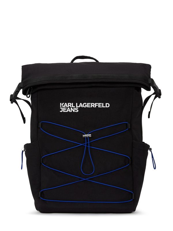 KARL LAGERFELD JEANS KARL LAGERFELD JEANS Nahrbtnik  modra / črna / bela
