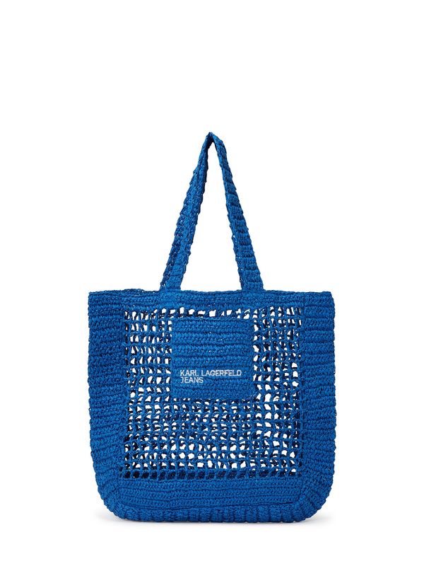 KARL LAGERFELD JEANS KARL LAGERFELD JEANS Nakupovalna torba  modra