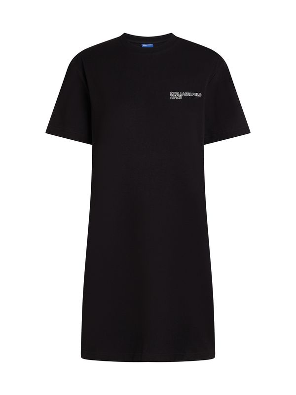 KARL LAGERFELD JEANS KARL LAGERFELD JEANS Obleka  črna / bela