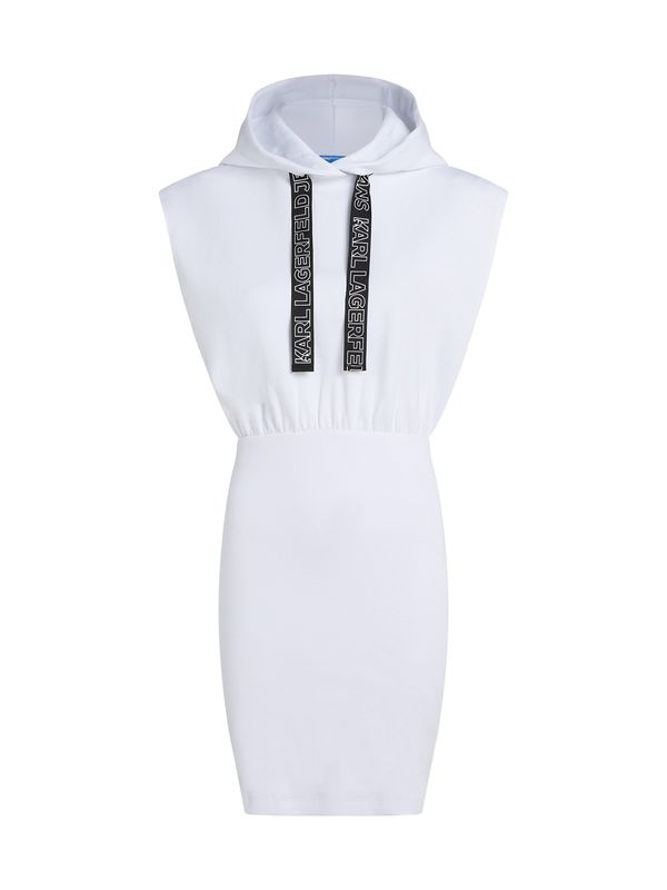 KARL LAGERFELD JEANS KARL LAGERFELD JEANS Obleka  črna / bela