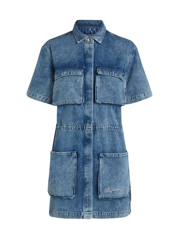 KARL LAGERFELD JEANS KARL LAGERFELD JEANS Obleka  modra