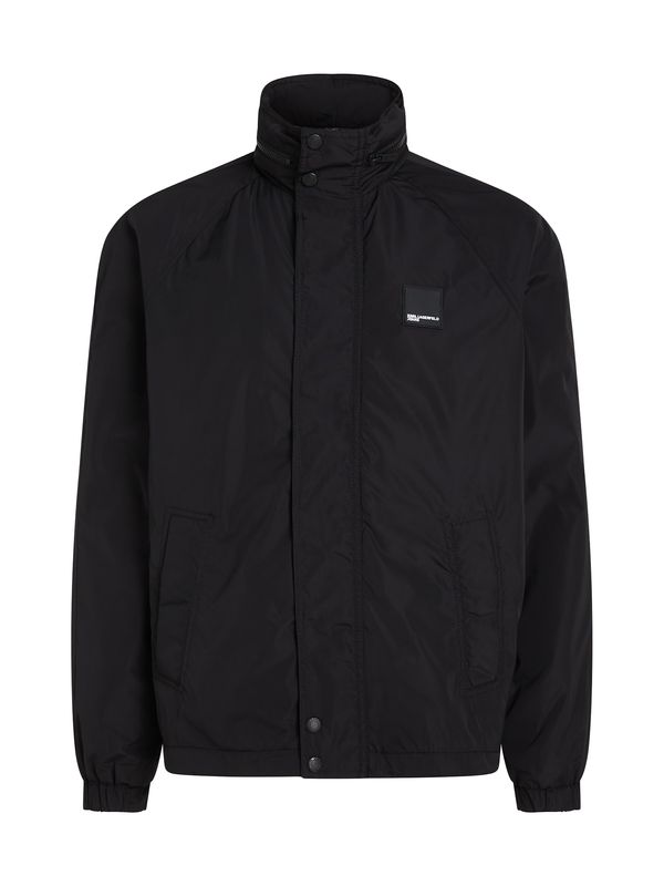 KARL LAGERFELD JEANS KARL LAGERFELD JEANS Prehodna jakna  črna / bela