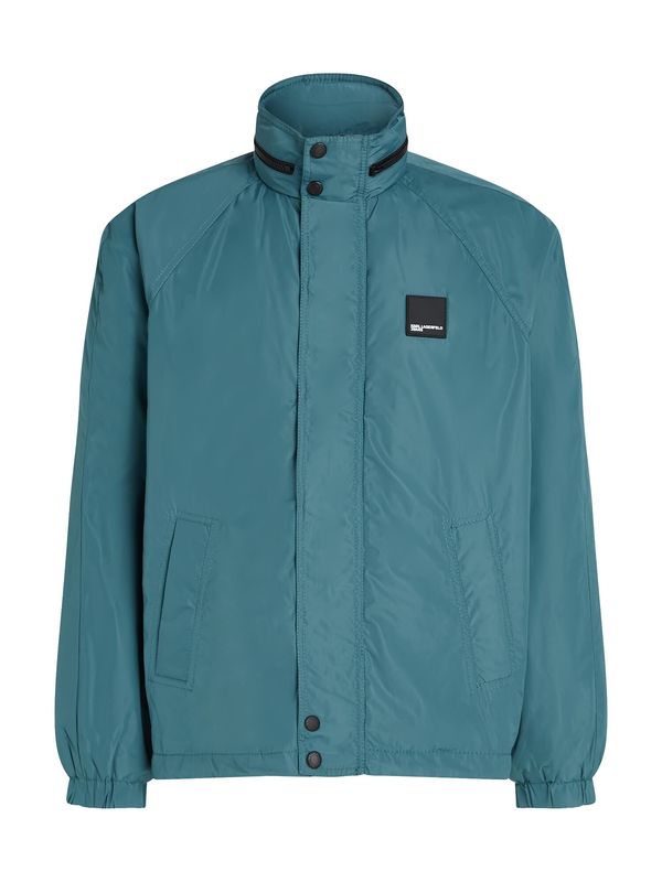 KARL LAGERFELD JEANS KARL LAGERFELD JEANS Prehodna jakna  turkizna / črna / bela