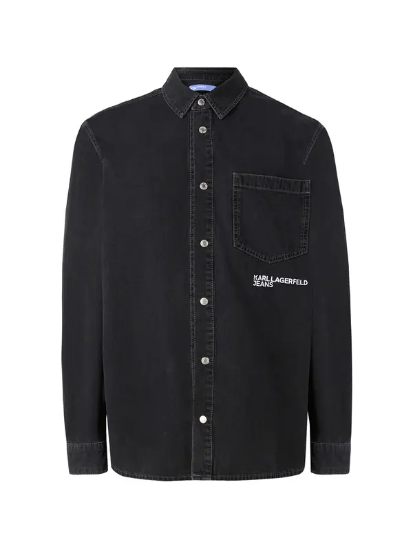 KARL LAGERFELD JEANS KARL LAGERFELD JEANS Srajca  črn denim