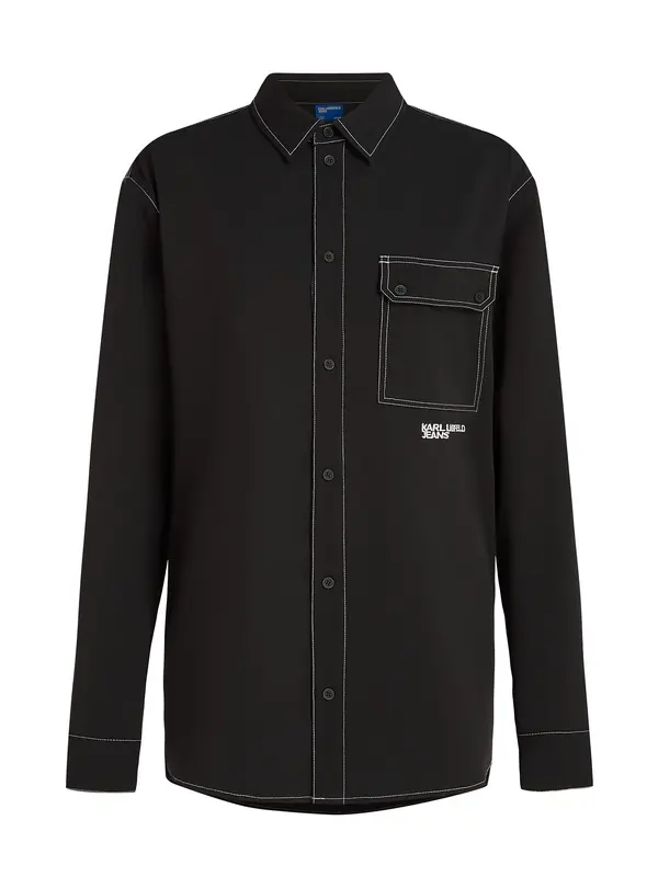 KARL LAGERFELD JEANS KARL LAGERFELD JEANS Srajca  črna