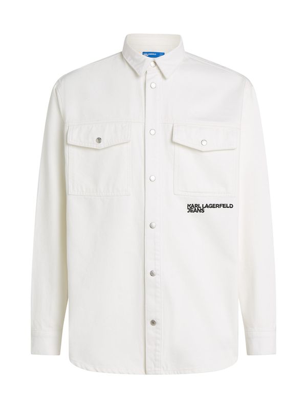 KARL LAGERFELD JEANS KARL LAGERFELD JEANS Srajca  modra / črna / bela