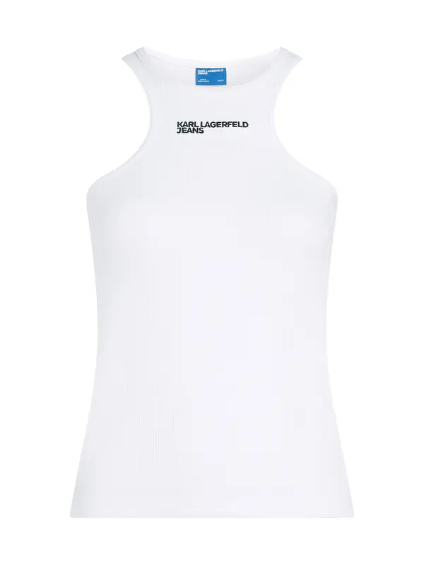 KARL LAGERFELD JEANS KARL LAGERFELD JEANS Top  temno zelena / bela