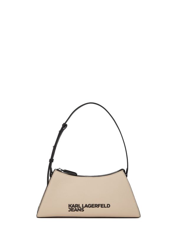 KARL LAGERFELD JEANS KARL LAGERFELD JEANS Torba za čez ramo  bež / črna