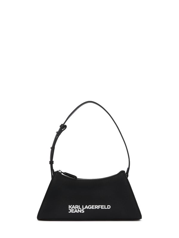 KARL LAGERFELD JEANS KARL LAGERFELD JEANS Torba za čez ramo  črna / bela