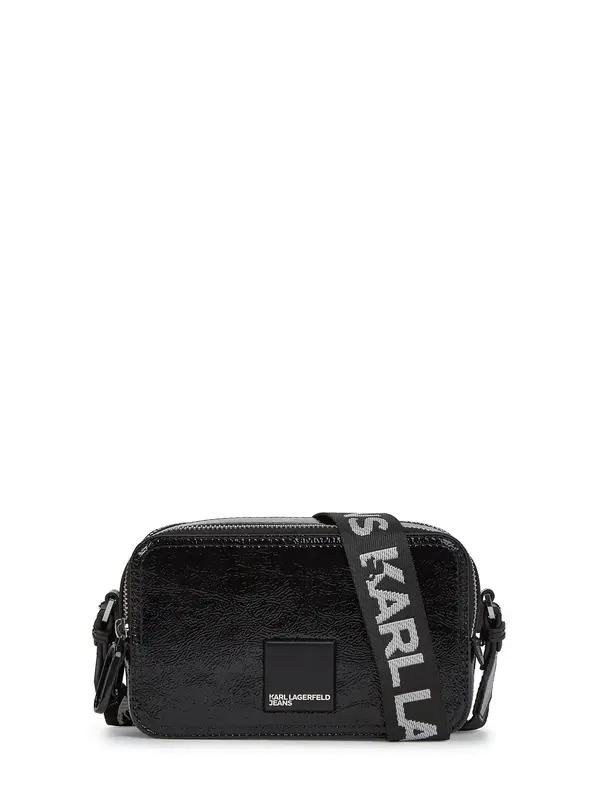 KARL LAGERFELD JEANS KARL LAGERFELD JEANS Torba za čez ramo  črna