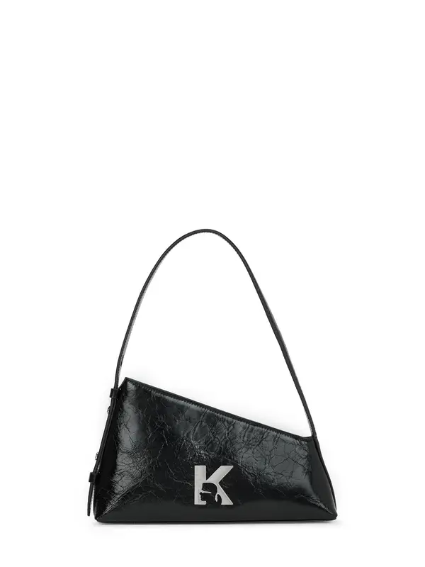 KARL LAGERFELD JEANS KARL LAGERFELD JEANS Torba za čez ramo ' Geo Hochglänzende Schultertasche '  črna