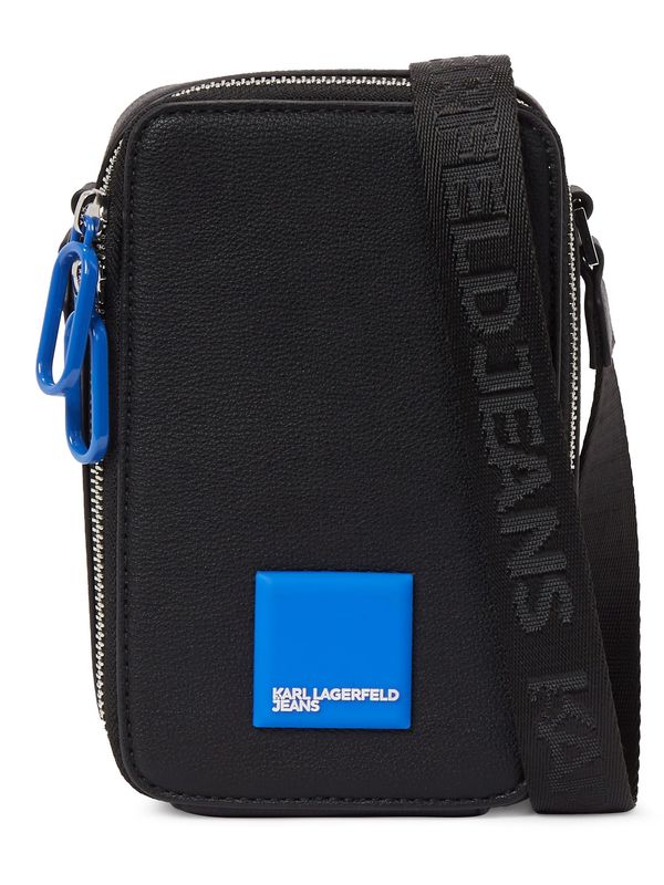 KARL LAGERFELD JEANS KARL LAGERFELD JEANS Torba za čez ramo  kraljevo modra / črna / bela