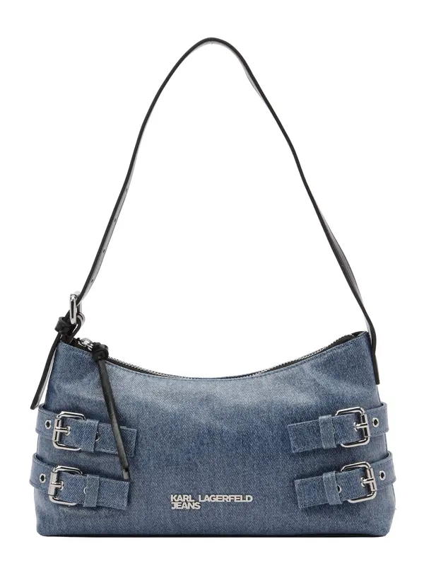 KARL LAGERFELD JEANS KARL LAGERFELD JEANS Torba za čez ramo  moder denim