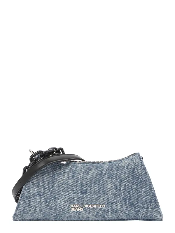 KARL LAGERFELD JEANS KARL LAGERFELD JEANS Torba za čez ramo  moder denim