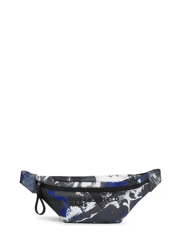 KARL LAGERFELD JEANS KARL LAGERFELD JEANS Torbica za okrog pasu  marine / off-bela