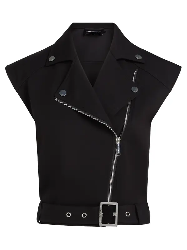 Karl Lagerfeld Karl Lagerfeld Jopa na zadrgo  črna