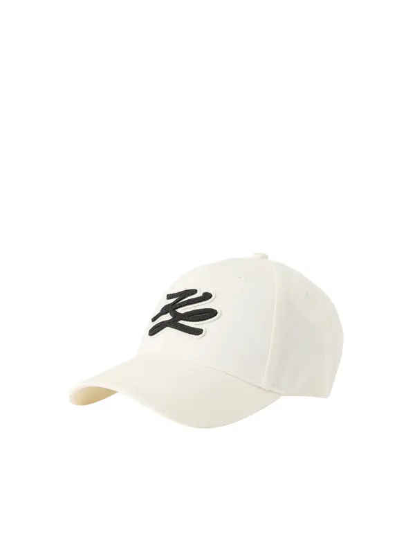 Karl Lagerfeld Karl Lagerfeld Kapa 'AUTOGRAPH'  črna / bela