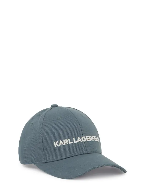 Karl Lagerfeld Karl Lagerfeld Kapa 'Essential'  golobje modra / bela