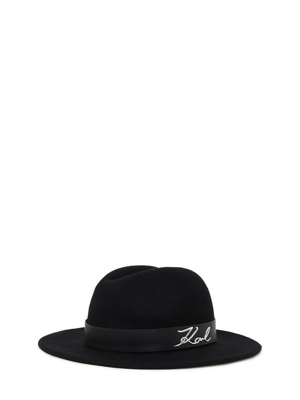 Karl Lagerfeld Karl Lagerfeld Kapa 'FEDORA '  črna