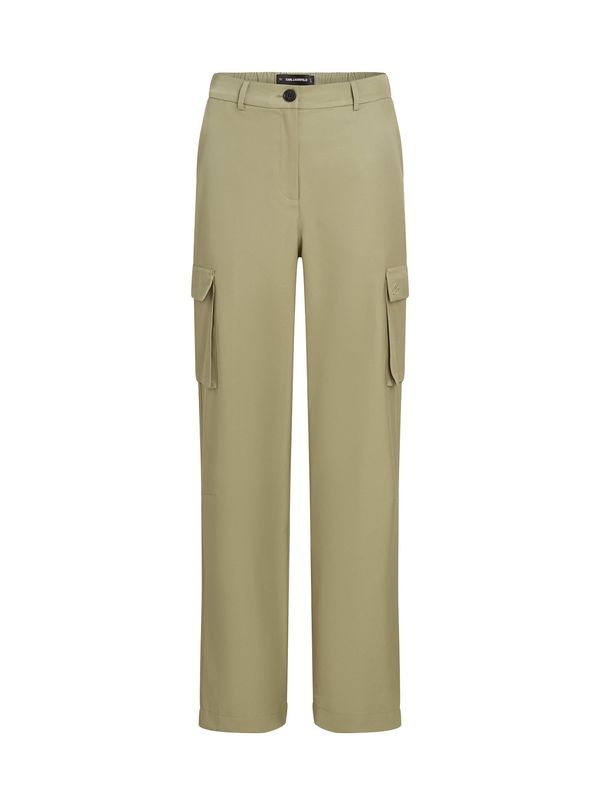 Karl Lagerfeld Karl Lagerfeld Kargo hlače  oliva