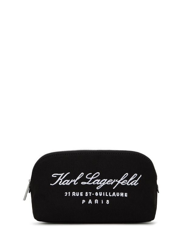 Karl Lagerfeld Karl Lagerfeld Kozmetična torbica  črna / bela