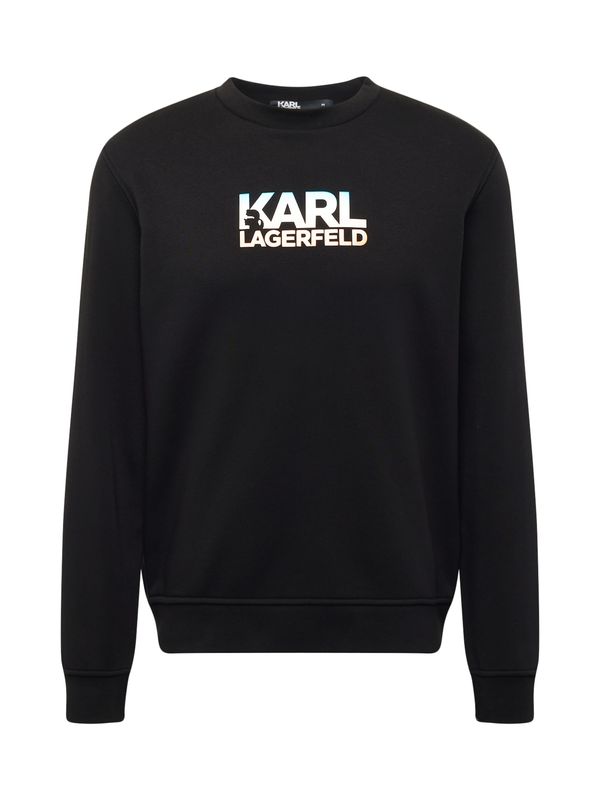 Karl Lagerfeld Karl Lagerfeld Majica  azur / svetlo oranžna / črna / bela