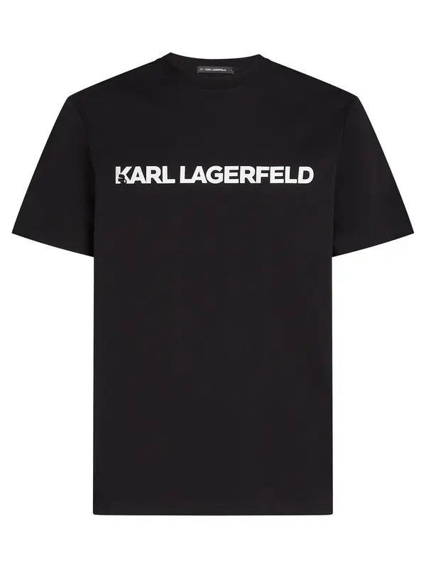 Karl Lagerfeld Karl Lagerfeld Majica  črna / bela
