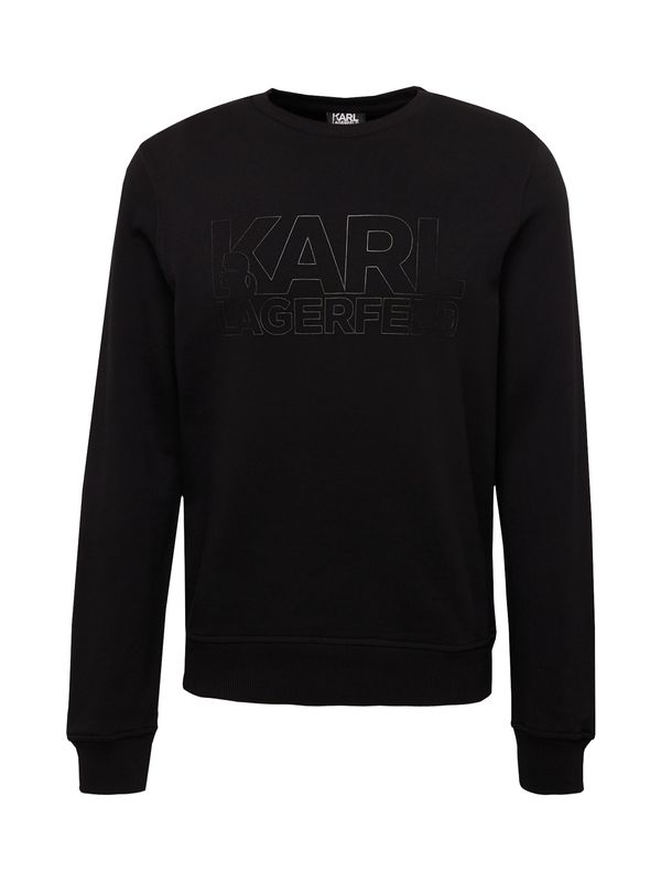 Karl Lagerfeld Karl Lagerfeld Majica  črna / bela