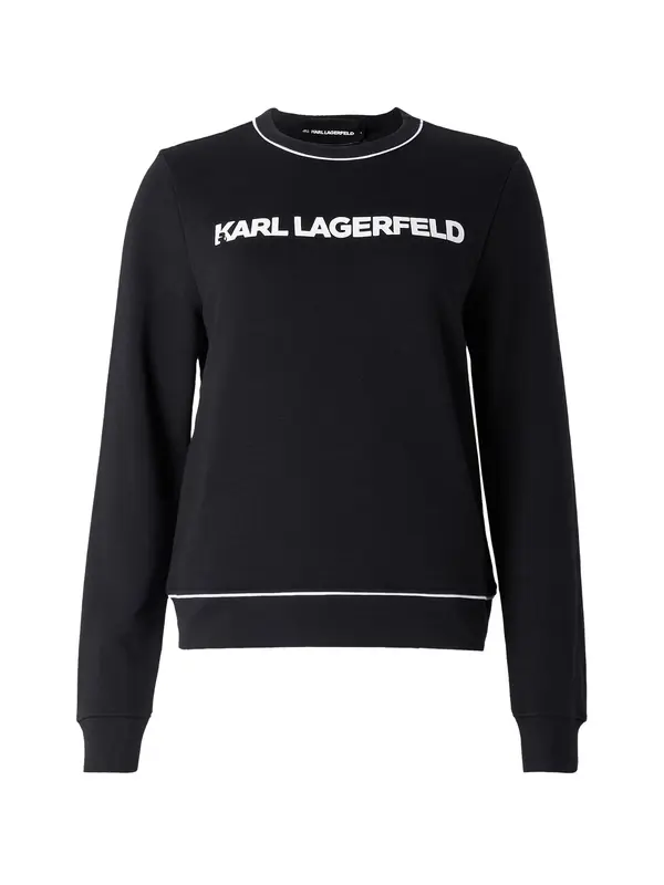 Karl Lagerfeld Karl Lagerfeld Majica  črna / bela