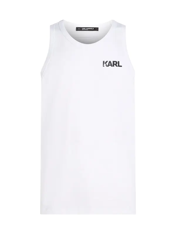 Karl Lagerfeld Karl Lagerfeld Majica  črna / bela
