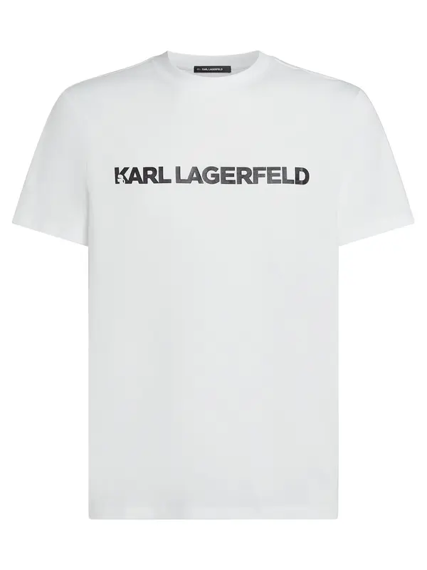 Karl Lagerfeld Karl Lagerfeld Majica  črna / bela